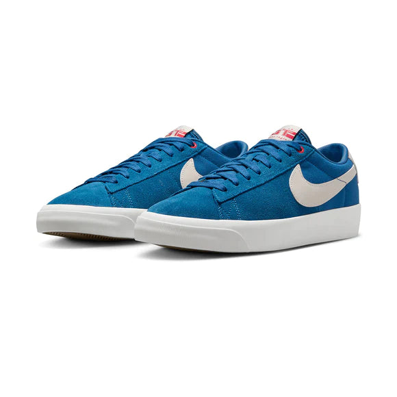 NIKE SB BLAZER LOW PRO GT COURT BLUE/OREWOOD BROWN Jimmys Skate Street NIKE SB BLAZER LOW PRO GT COURT BLUE/OREWOOD BROWN Jimmys Skate Street