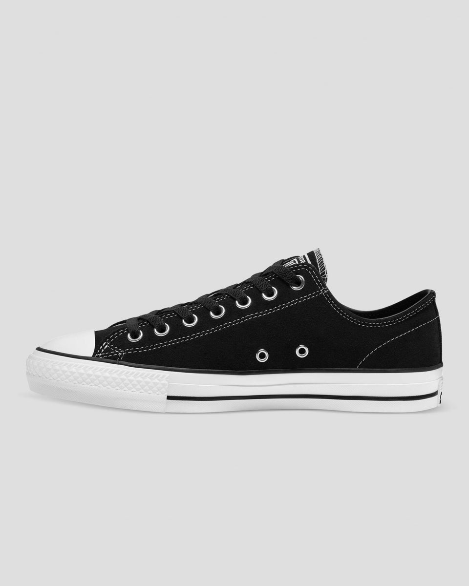 Converse Chuck Taylor All Star Pro Suede Low Top Black Jimmys