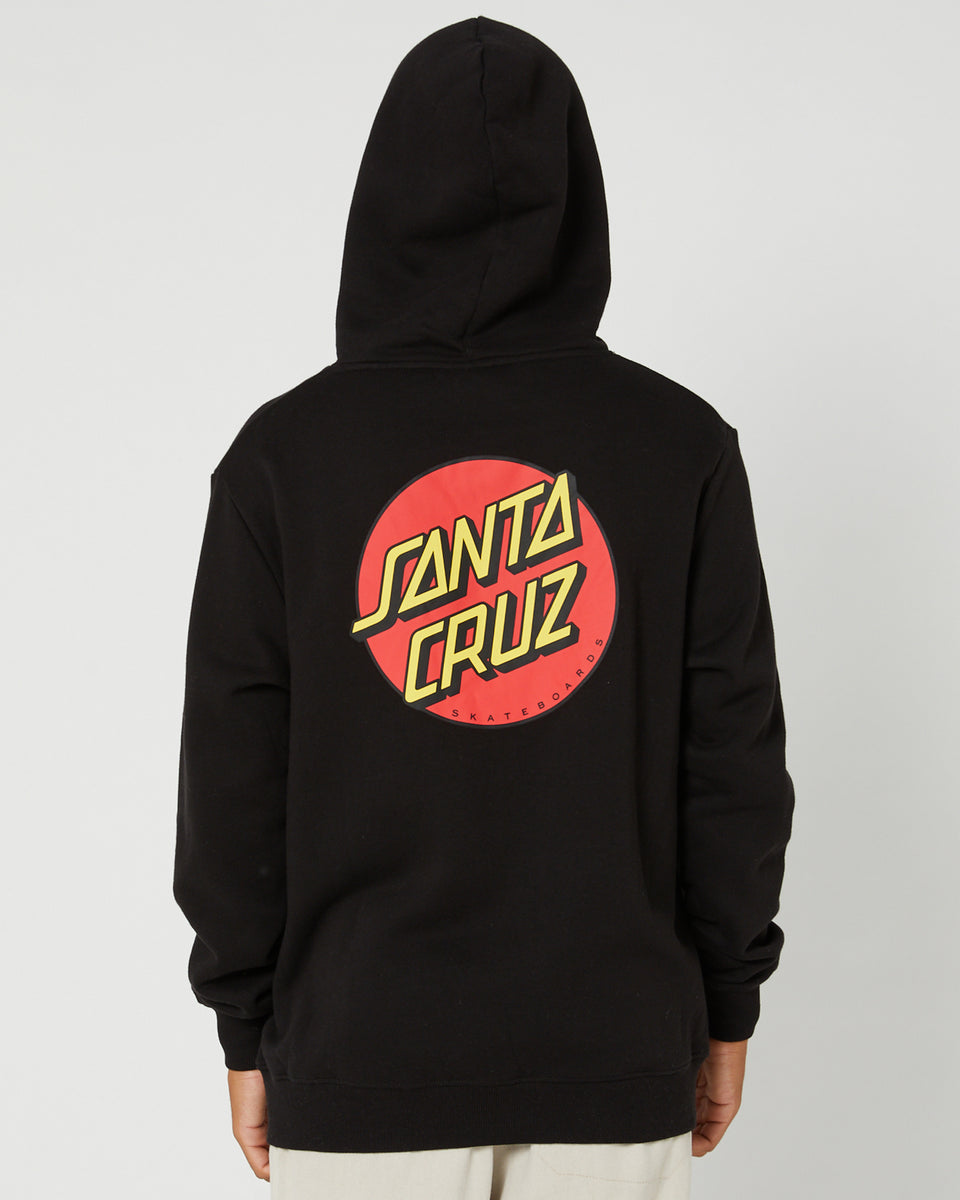 Santa Cruz Classic Dot Chest Men s Pullover Hoodie Assorted Jimmys Skate Street