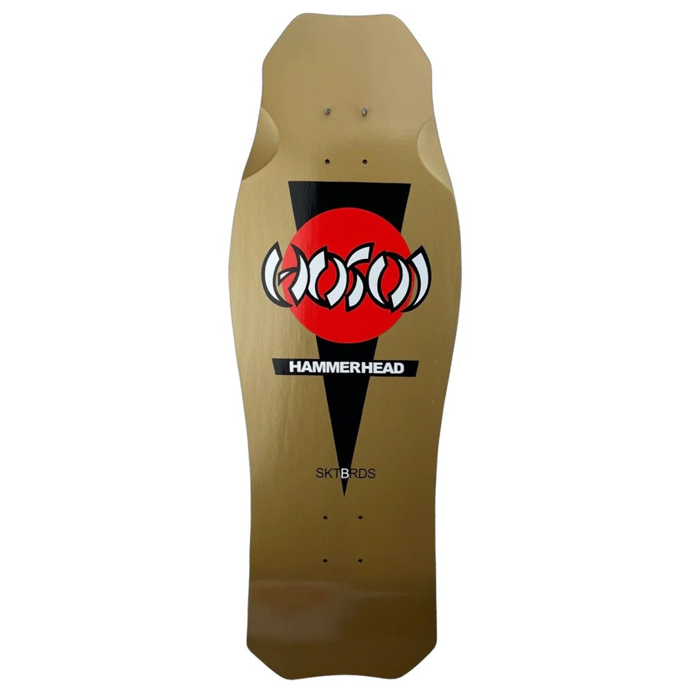 Hosoi Hammerhead Double Take Gold Dip Reissue Skateboard Deck – Jimmys ...