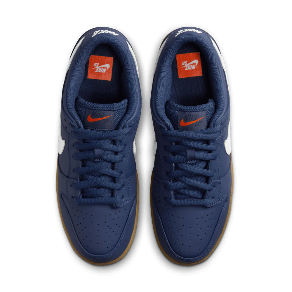 Nike SB Dunk Low Pro - Navy/White/Gum – Jimmys Skate & Street Nike SB Dunk Low Pro - Navy/White/Gum – Jimmys Skate & Street
