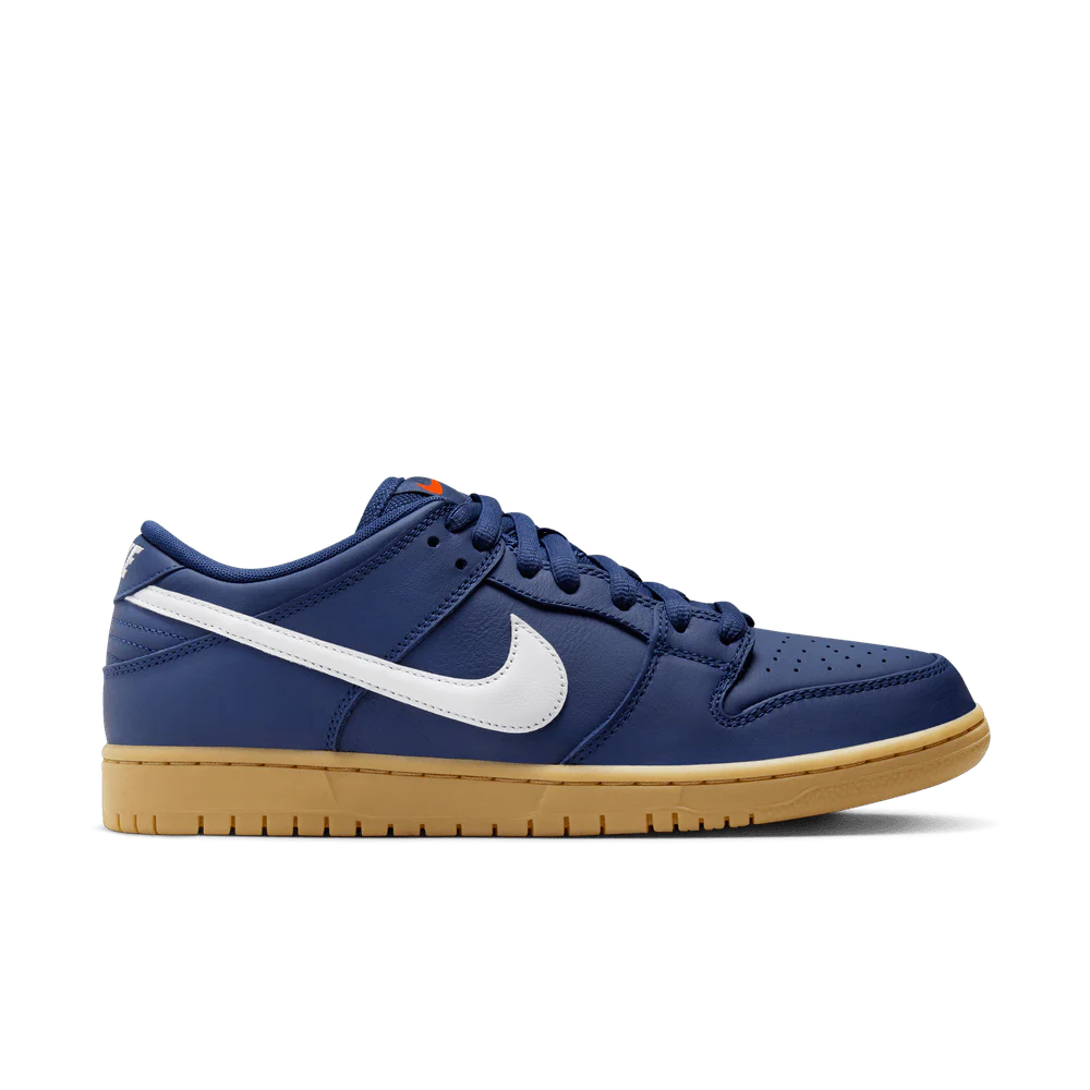 Nike SB Dunk Low Pro - Navy/White/Gum – Jimmys Skate & Street Nike SB Dunk Low Pro - Navy/White/Gum – Jimmys Skate & Street