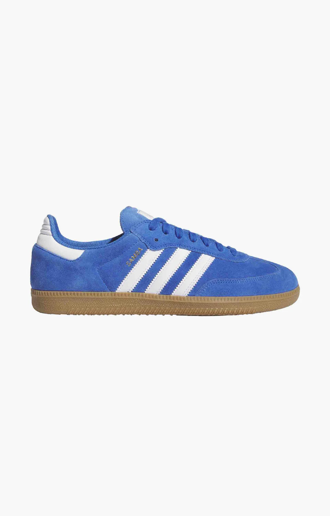 Adidas Samba ADV Shoes - Blue Bird / Cloud White / Gold Metallic Jimmys Skate & Street Adidas Samba ADV Shoes - Blue Bird / Cloud White / Gold Metallic Jimmys Skate & Street