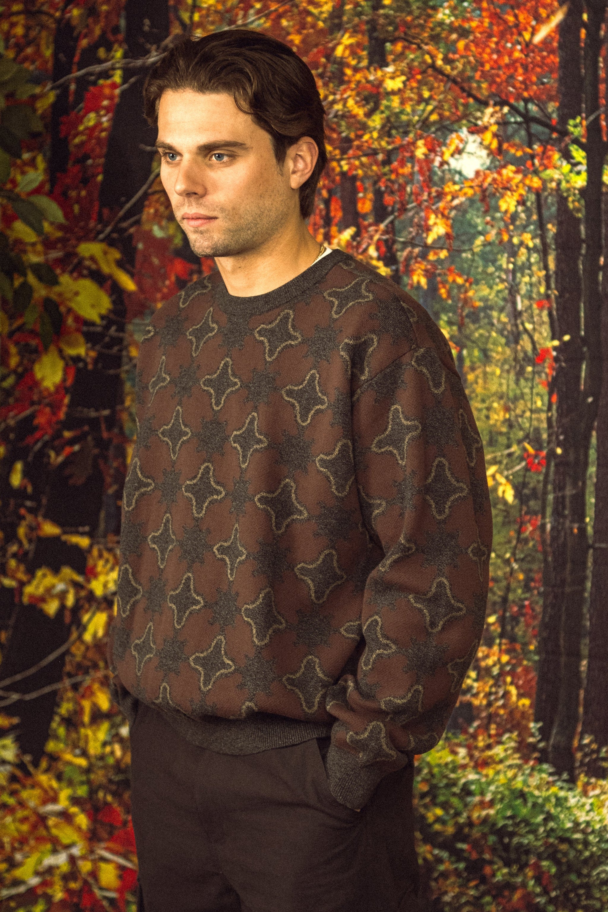 Quasi Linkage Sweater - Umber – Jimmys Skate & Street