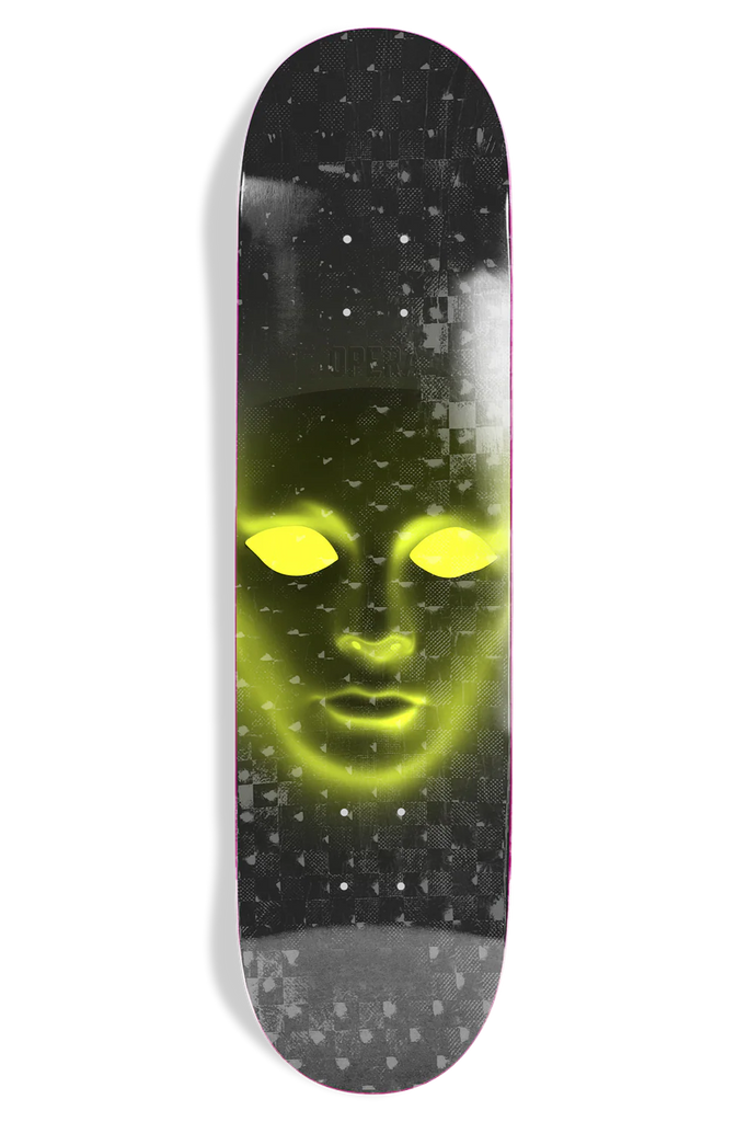 Opera Face EX7 Deck Black Holographic 8.0 – Jimmys Skate & Street