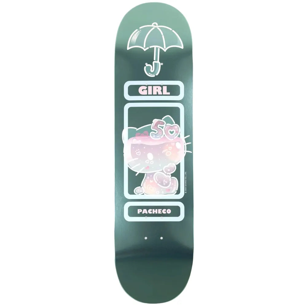 Girl X Hello Kitty 50 Tyler Pacheco Skateboard Deck – Jimmys Skate Girl X Hello Kitty 50 Tyler Pacheco Skateboard Deck – Jimmys Skate