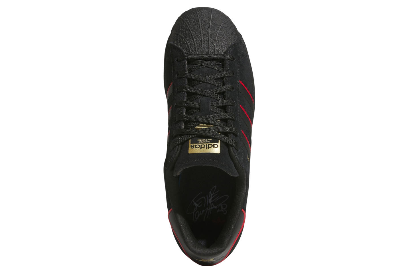Adidas Superstar ADV x Felipe Shoe - Core Black / Better Scarlet / Gol Jimmys Skate & Street Adidas Superstar ADV x Felipe Shoe - Core Black / Better Scarlet / Gol Jimmys Skate & Street