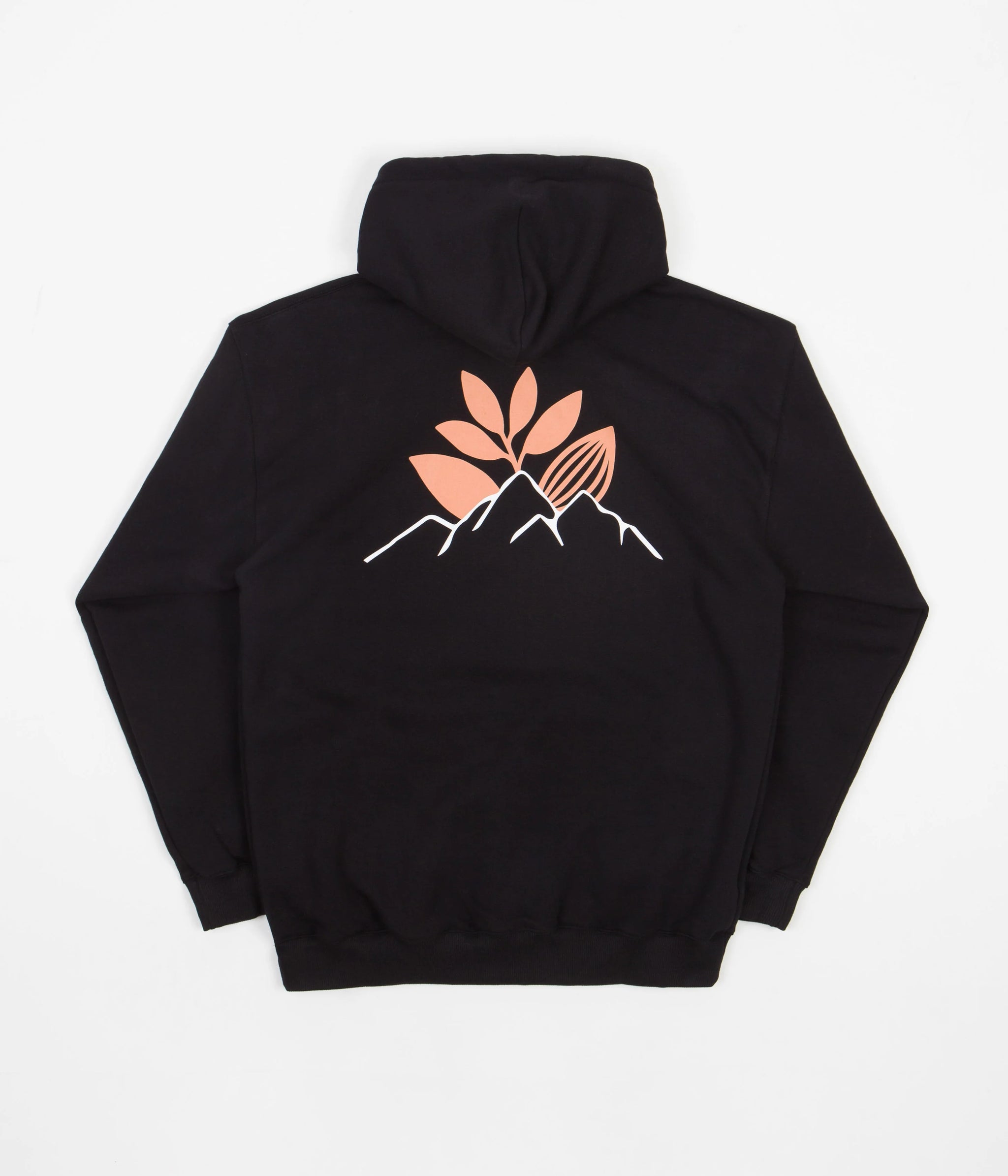 prompts magenta smile 廃盤 magenta-mtn-plant-hoodie-black