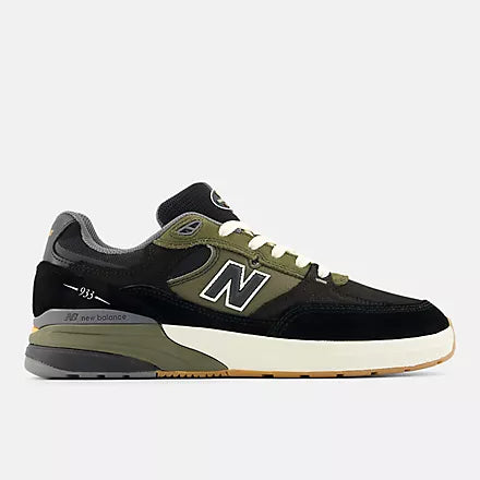 New Balance NB Numeric Andrew Reynolds 933 Black / Dark Olivine