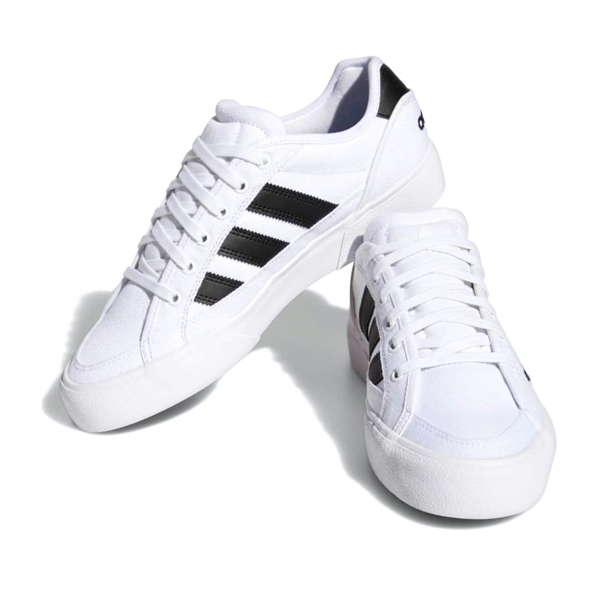 ADIDAS COURT TNS PREMIERE SHOES WHITE BLACK GOLD Jimmys Skate